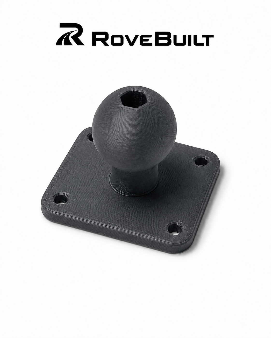 RoveBuilt AMPS 1" Ball Mount Adapter